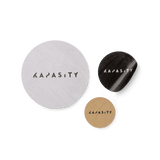 Round adhesive stickers