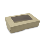 Self-assembling windowed box 1