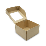 Self-assembling windowed box 2